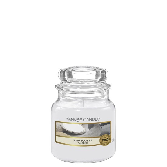  YANKEE CANDLE (GIARA PICCOLA)-BABY POWDER TALC BEBE'