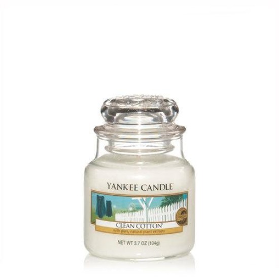  YANKEE CANDLE (GIARA PICCOLA)-CLEAN COTTON