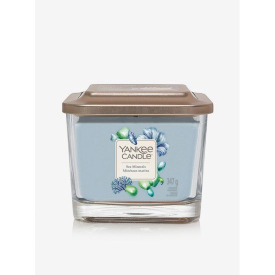 YANKEE CANDLE (CANDELA QUADRATA MEDIA)-SEA MINERALS 